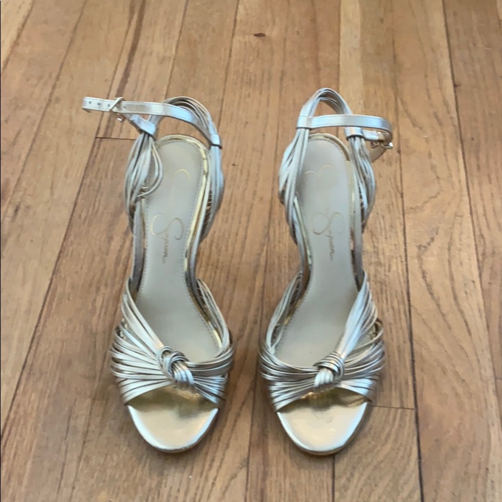 Jessica Simpson strappy heel